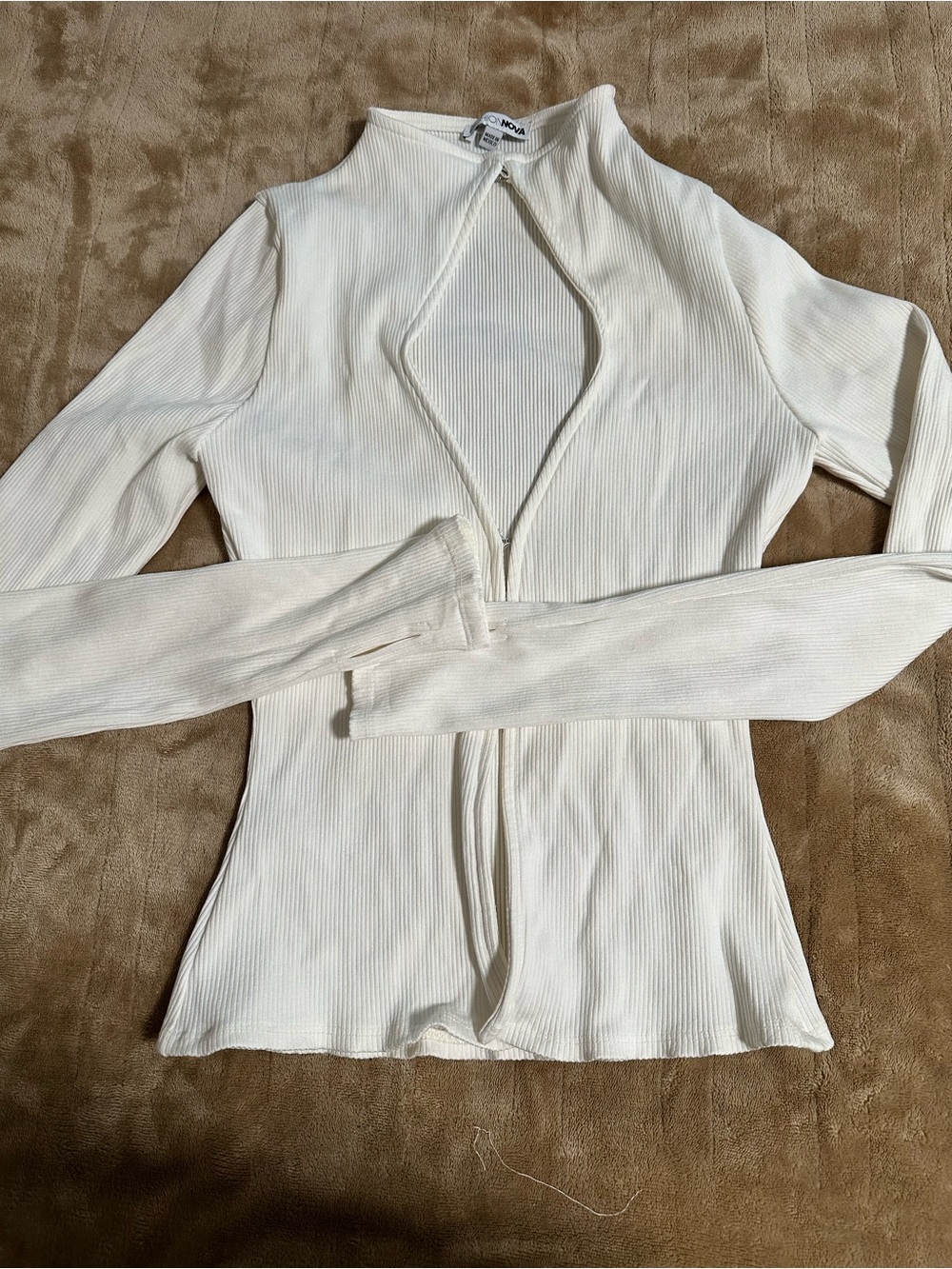 Fashion Nova Snatched Pant Set - Off White